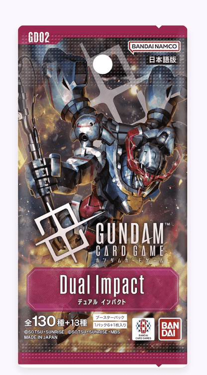 [GD02]Gundam Card Game 第2彈 補充包「Dual Impact」