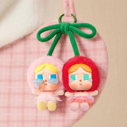 POP MART CRYBABY Crying For Love Series-Vinyl Plush Hanging Card (Love You Cherry Much) 車厘子