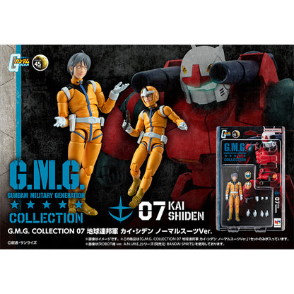 G.M.G. COLLECTION 07 機動戰士高達 地球聯邦軍 凱．西汀 NORMAL SUIT Ver.