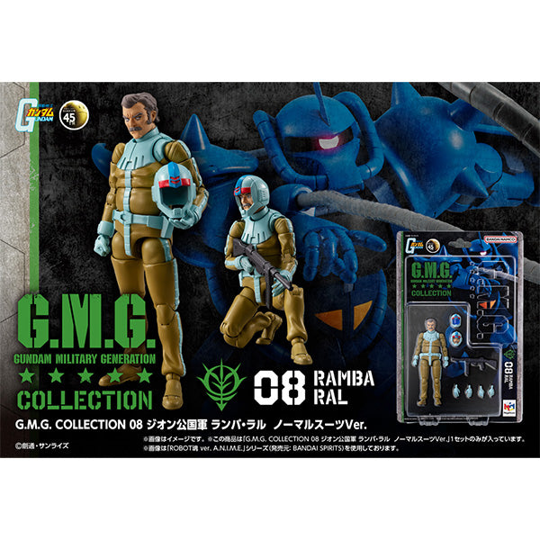 G.M.G. COLLECTION 08 機動戰士高達 自護公國軍 賴巴・拉路 NORMAL SUIT Ver.