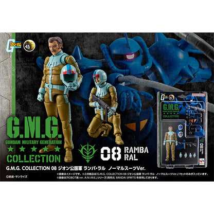 G.M.G. COLLECTION 08 機動戰士高達 自護公國軍 賴巴・拉路 NORMAL SUIT Ver.