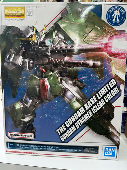 MG 1/100 The Gundam Base Limited Gundam Dynames (Clear Color) 力天使高達 (彩色透明版)