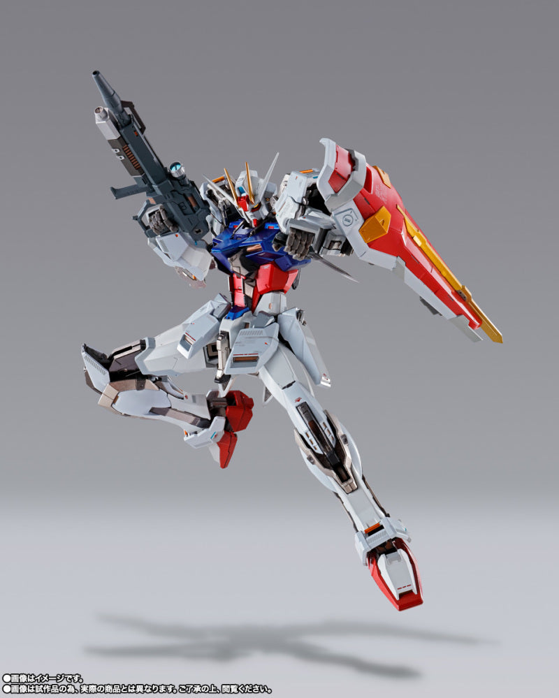 [魂Shop限定] Metal Build展限定 ストライクガンダム -ヘリオポリス ロールアウト Ver. 出廠西 清水西 突擊高達