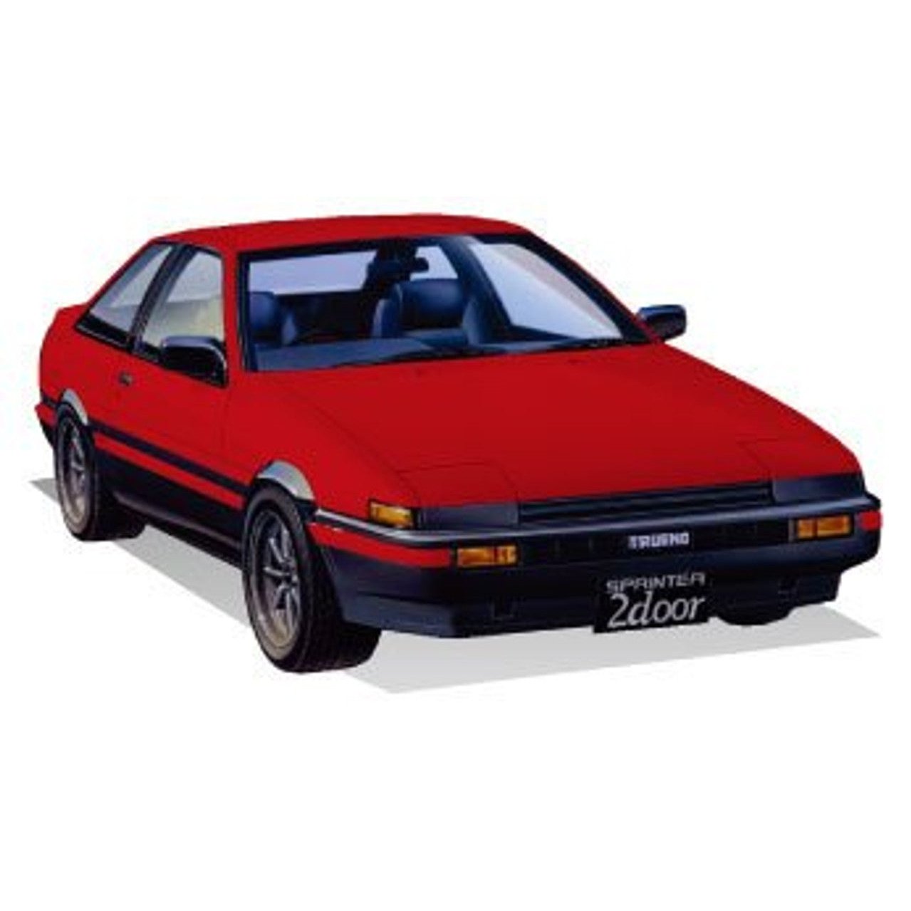 Fujimi 1/24 ID 183 TOYOTA TRUENO (2 DOOR GT/APEX EARLY TYPE)