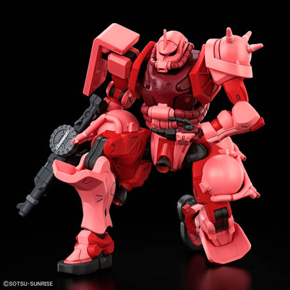 HG 1/144 シャア専用ザク(GQ) 紅色渣古