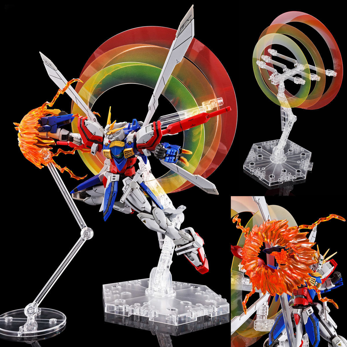 RG 1/144 EXPANSION SET for GOD GUNDAM ゴッドガンダム用 拡張セット