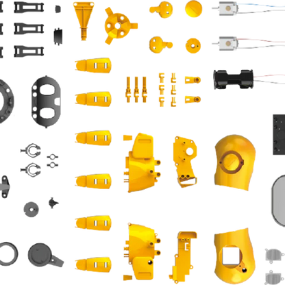 Elekit EK 9107 FORO - 6腳 步行機器人 配備紅外線雷達 組裝模型