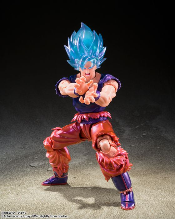 [魂Shop限定]Bandai VJ30th x S.H.Figuarts 孫悟空 界王拳+超級撒亞人之神 比古洛 會場限定Ver.(一套)【特別抽選販売】