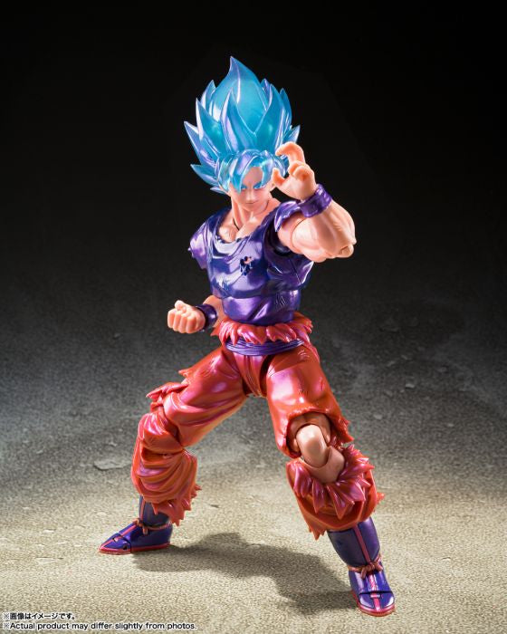 [魂Shop限定]Bandai VJ30th x S.H.Figuarts 孫悟空 界王拳+超級撒亞人之神 比古洛 會場限定Ver.(一套)【特別抽選販売】