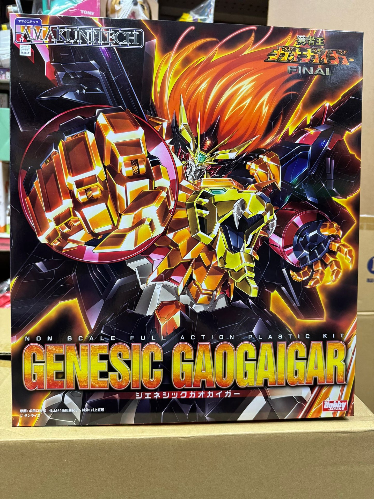 壽屋 Kotobukiya AMAKUNITECH 始源勇者王 The King of Braves Gaogaigar Genesic Gaogaigar