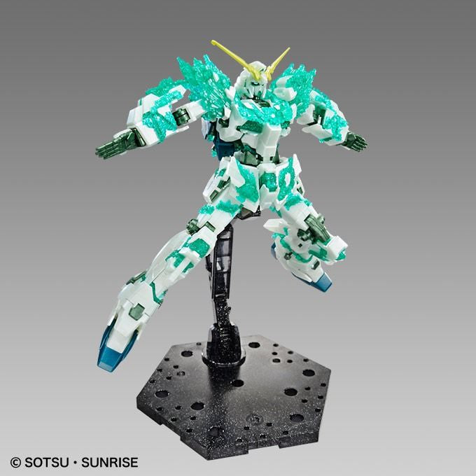 HG 1/144 高達基地限定 獨角獸高達 (光之結晶體)(東京限定)￼