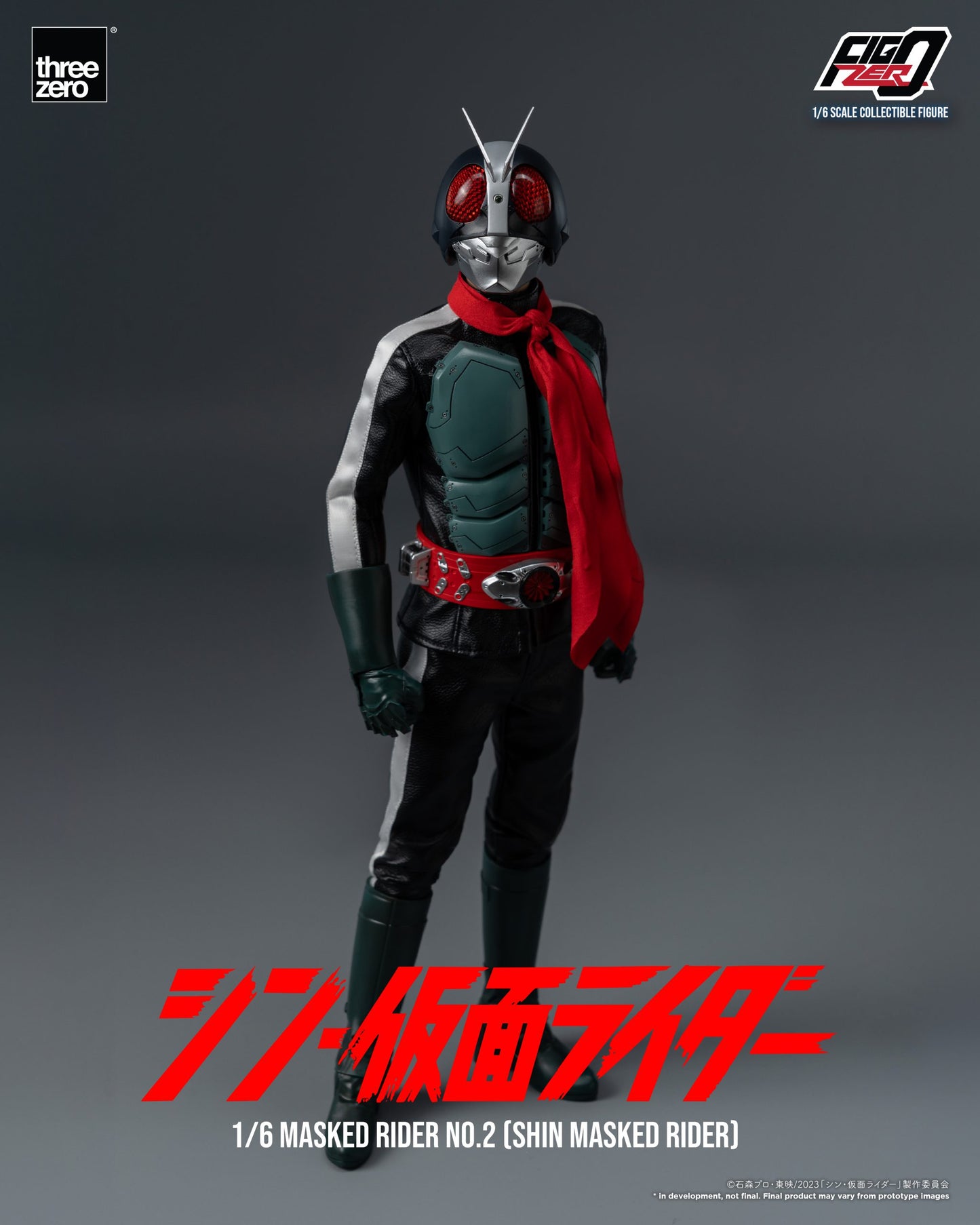 Threezero 1/6 Masked Rider NO.2 Shin Masked Rider