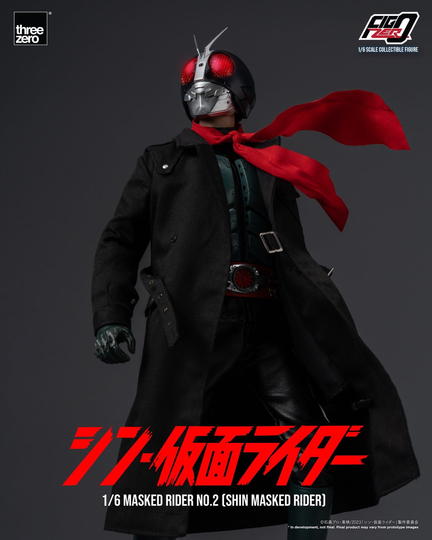 Threezero 1/6 Masked Rider NO.2 Shin Masked Rider