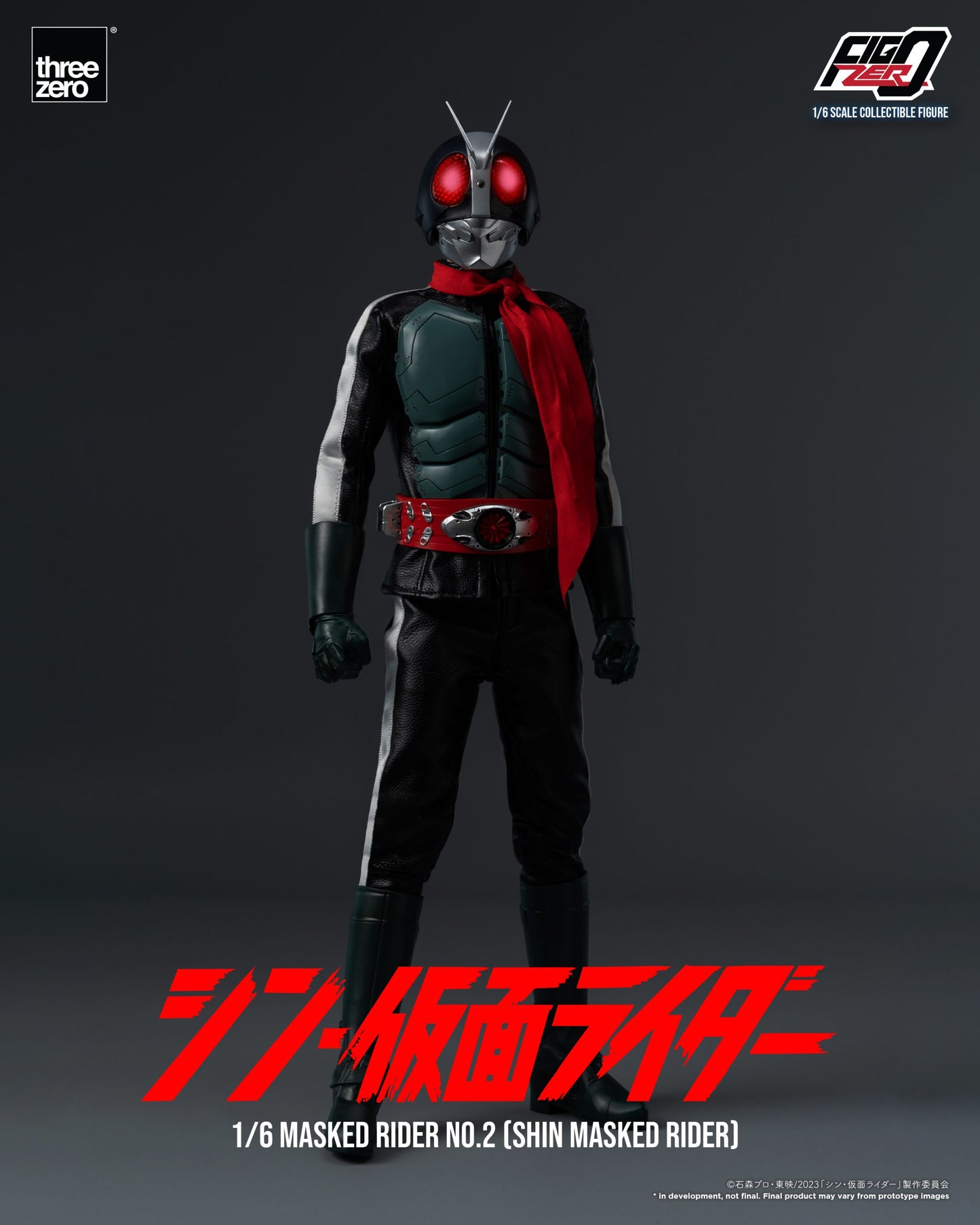 Threezero 1/6 Masked Rider NO.2 Shin Masked Rider