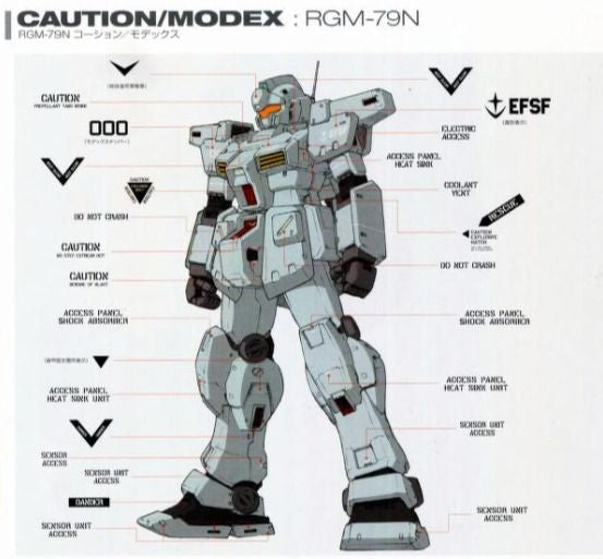 HGUG 1/144 RGM-79N 特裝型吉姆