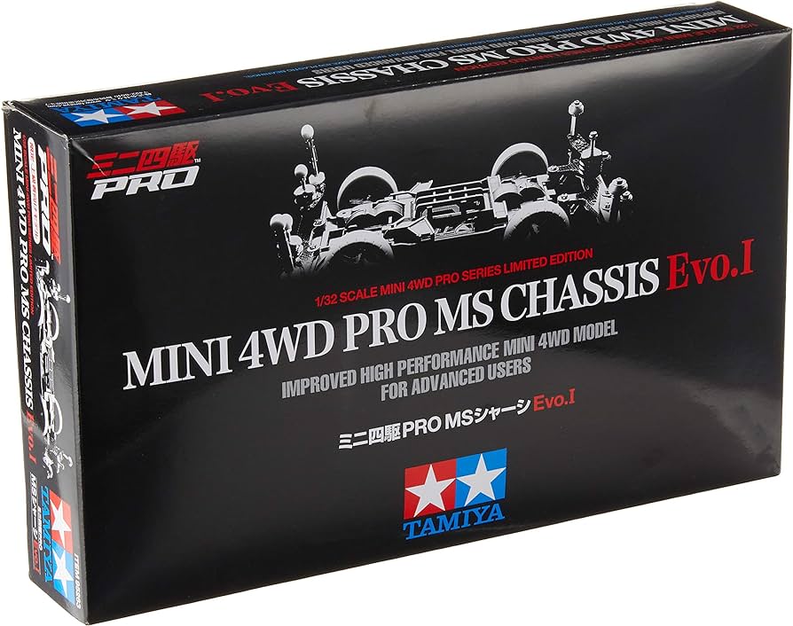 Tamiya 95263 1/32 Mini 4WD Pro MS EVO.1 Chassis Kit (EVO限定上級者向系列)