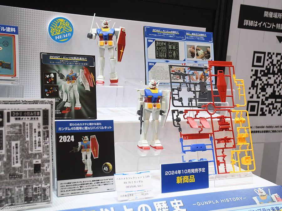 最佳收藏 1/144 RX-78-2 高達 ガンダム(REVIVAL Ver.)