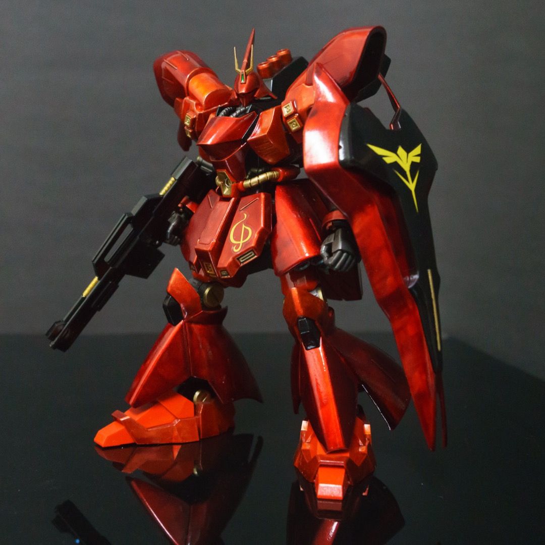 HGUC 1/144 MSN-04 SAZABI (Metallic Coating Version) サザビー メタリックコーティングVer.