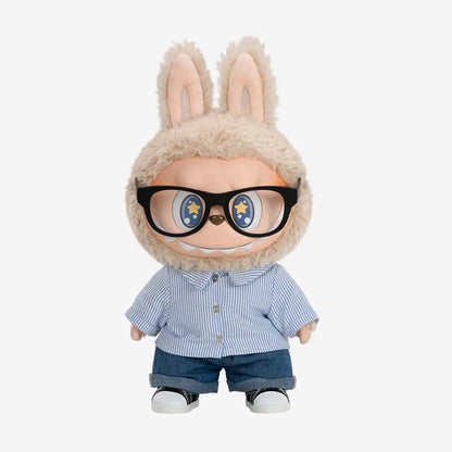 THE MONSTERS-Labubu FLIP WITH ME Vinyl Plush Doll 夏日浪大娃 四眼切換搪膠毛絨公仔