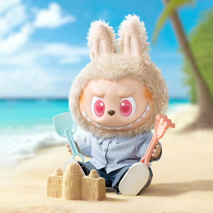 THE MONSTERS-Labubu FLIP WITH ME Vinyl Plush Doll 夏日浪大娃 四眼切換搪膠毛絨公仔