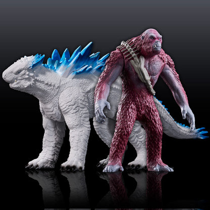 ムービーモンスターシリーズ SHIMO & SKAR KINGセット from映画『Godzilla x Kong: The New Empire』Shimo & 紅毛金剛 刀疤王 套裝