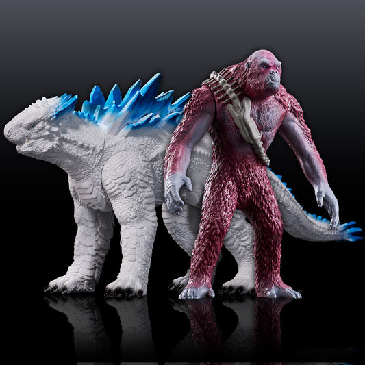 ムービーモンスターシリーズ SHIMO & SKAR KINGセット from映画『Godzilla x Kong: The New Empire』Shimo & 紅毛金剛 刀疤王 套裝
