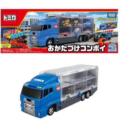 Takara Tomy Tomica 汽車運輸車 ( 可容納12架車仔 ) ( 不包車仔 ) Tomica World Lock Up Convoy