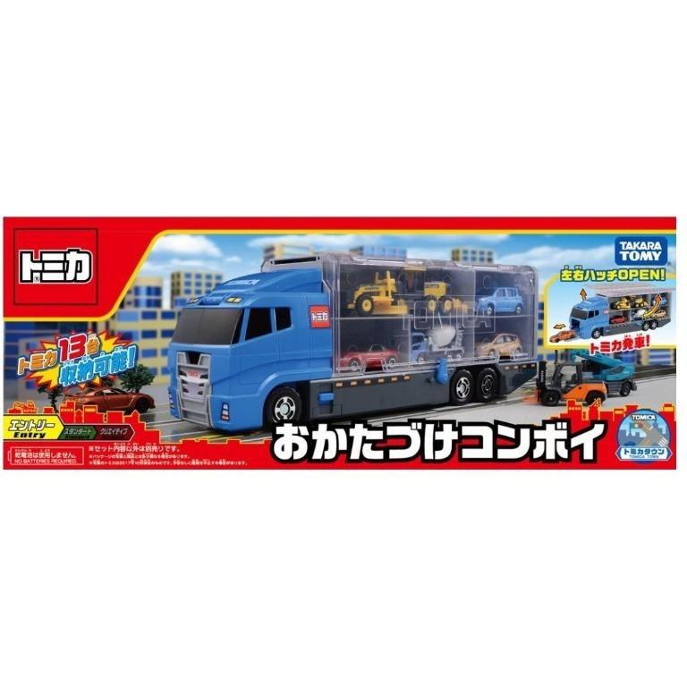 Takara Tomy Tomica 汽車運輸車 ( 可容納12架車仔 ) ( 不包車仔 ) Tomica World Lock Up Convoy