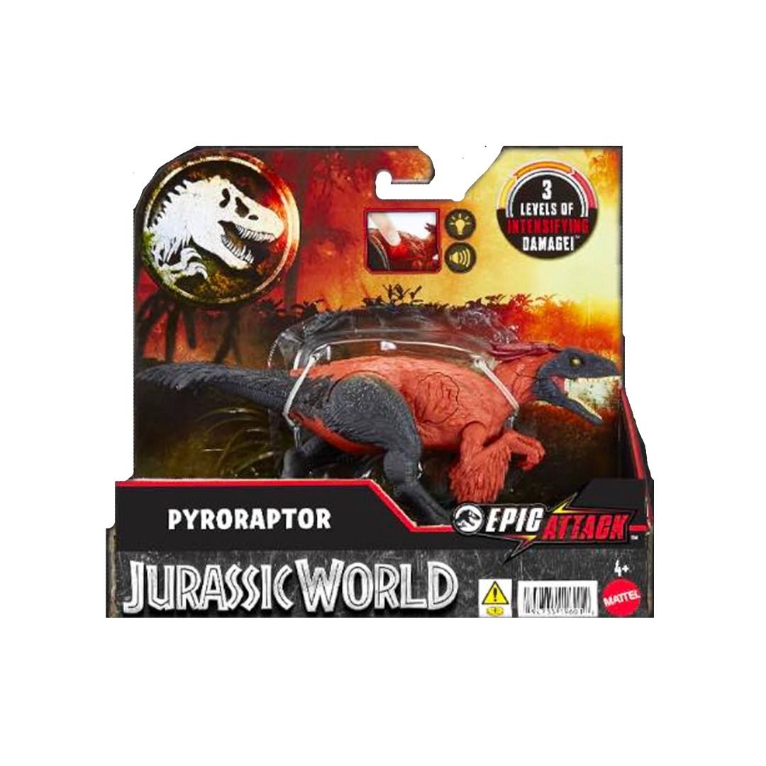 HTP67 Jurassic World Epic Attack Pyroraptor 侏羅紀世界 猛烈攻擊火盜龍