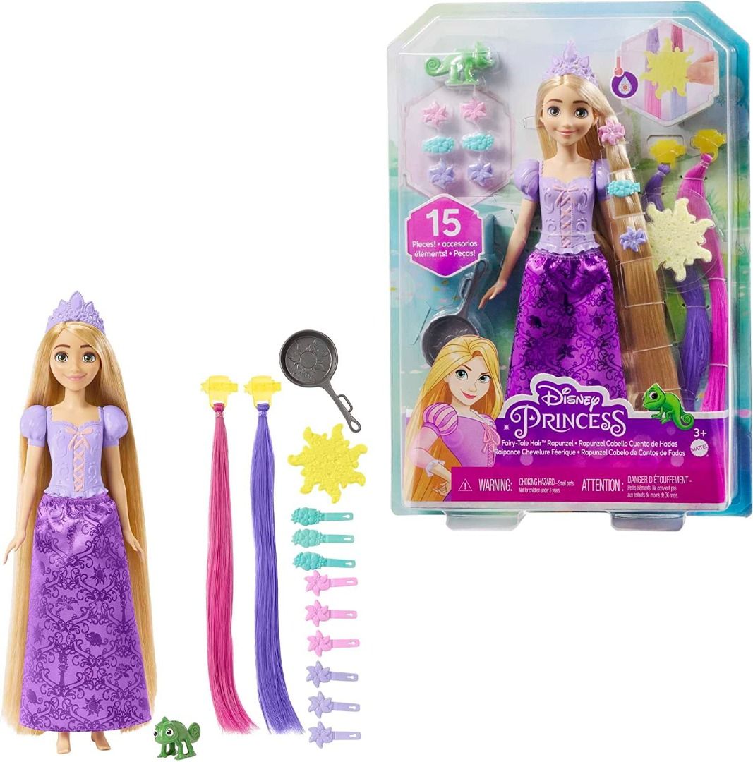 HLW18 Disney Princess Fairy-Tale Hair Rapunzel Doll