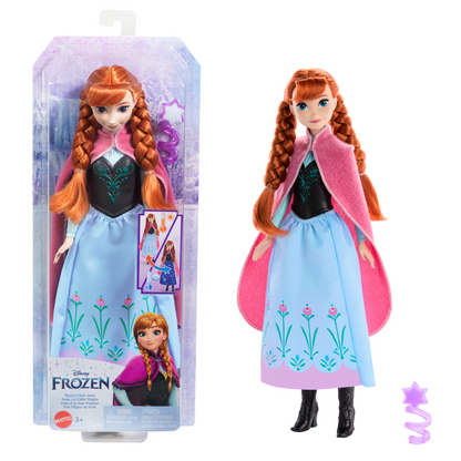 HTG24 Disney Frozen Magical Skirt Anna Fashion Doll