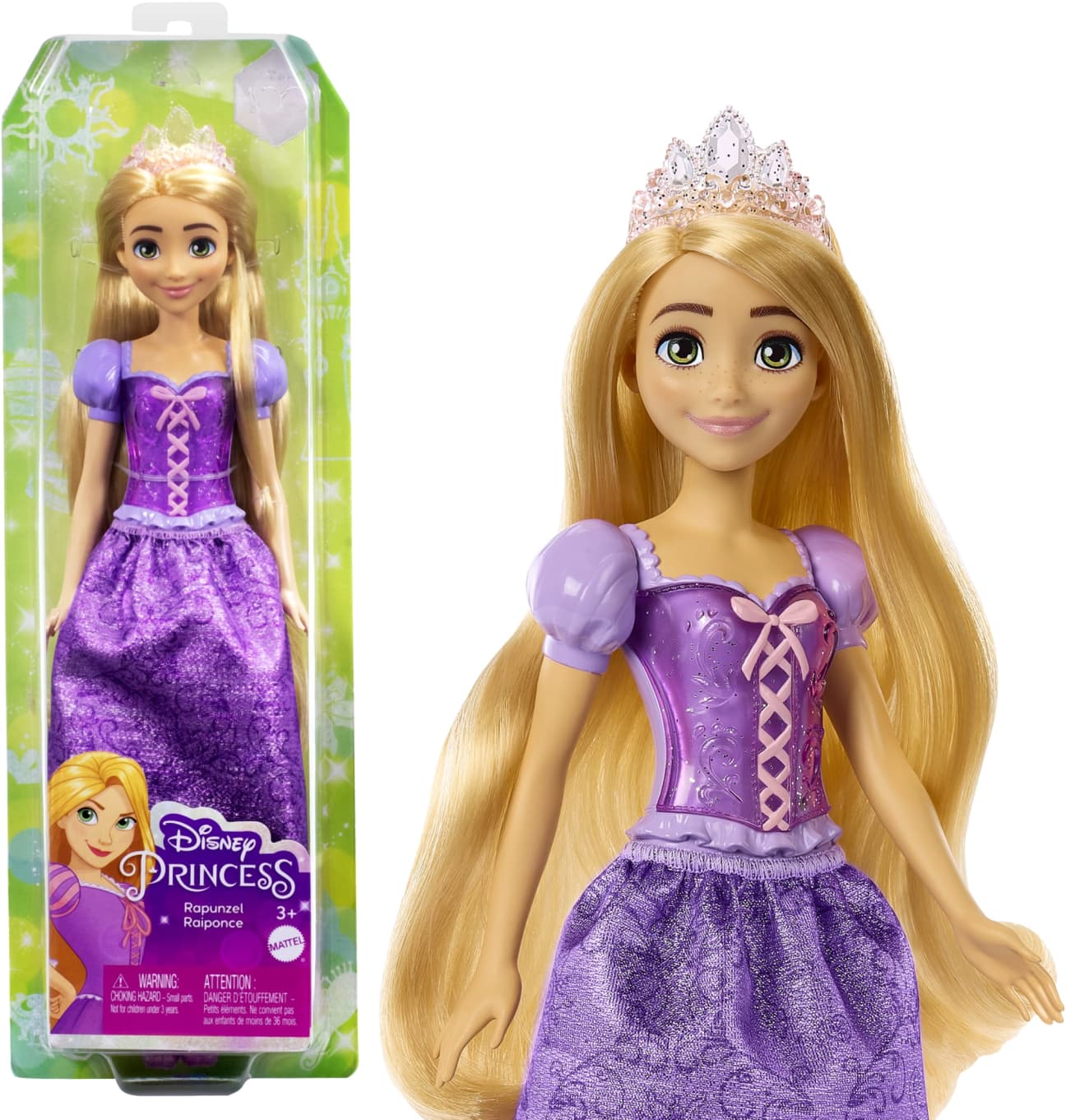 HLW03 Disney Princess Rapunzel Fashion Doll