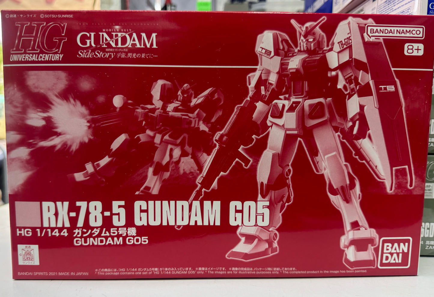 PB HG 1/144 機動戰士鋼彈外傳 閃光的盡頭 RX-78-5 GUNDAM G05