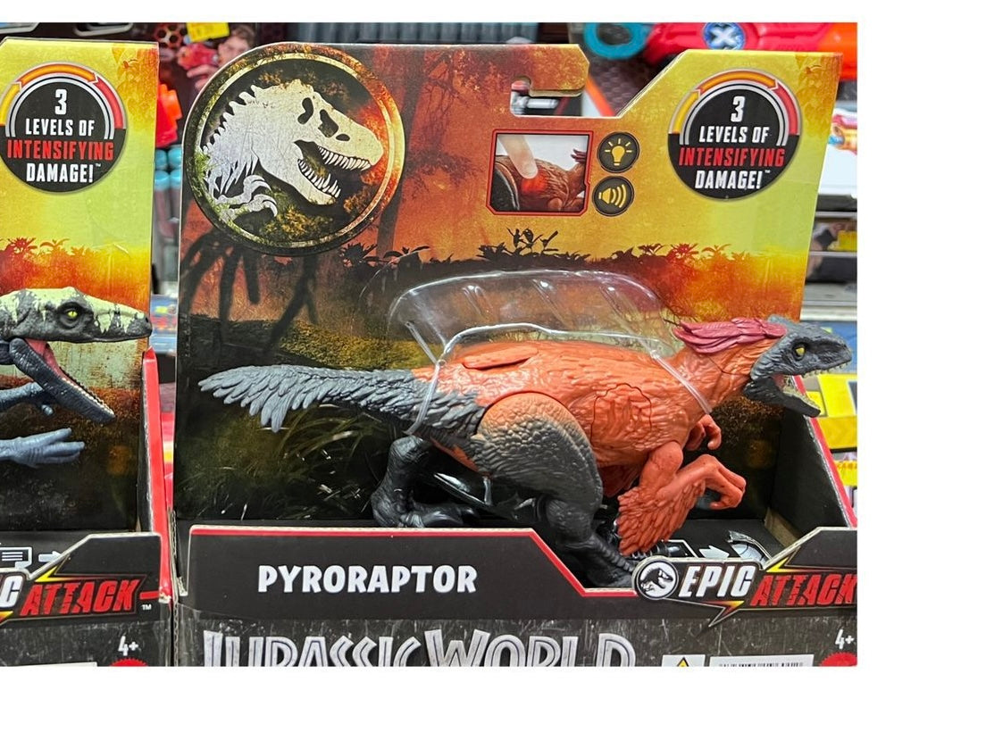 HTP67 Jurassic World Epic Attack Pyroraptor 侏羅紀世界 猛烈攻擊火盜龍