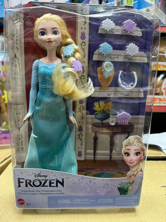 HMD56 Getting Ready Frozen Elsa Doll