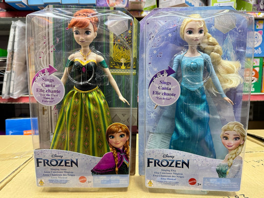 HLW54 Disney Frozen Singing Elsa Doll / Anna Doll 兩款選擇