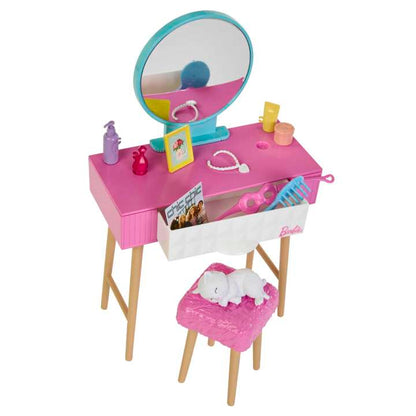 HPT55 Barbie Doll And Bedroom Playset