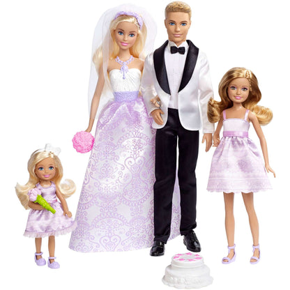 DJR88 Barbie Wedding Gift Set