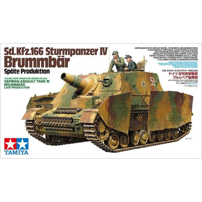 Tamiya 1/35 MM 35353 German Assault Tank IV Brummbar Late Production