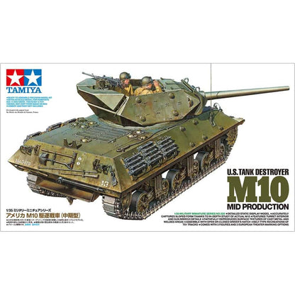 Tamiya 1/35 MM 35350 U.S. Tank Destroyer M10 Mid Production