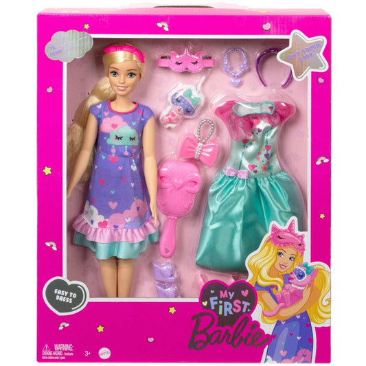 My First Barbie Deluxe Doll, Blonde