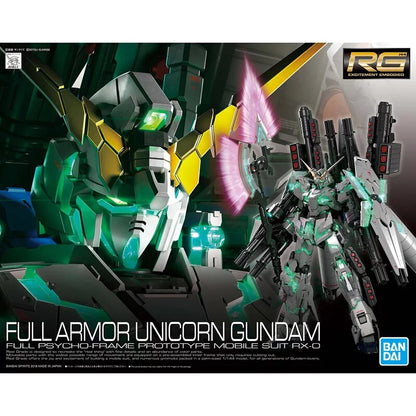 RG 1/144 fully armed Unicorn Gundam