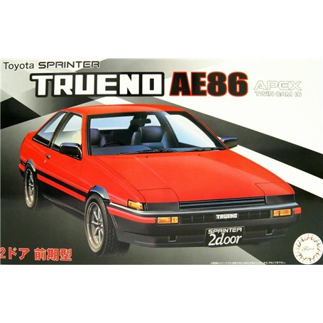 Fujimi 1/24 ID 183 TOYOTA TRUENO (2 DOOR GT/APEX EARLY TYPE)