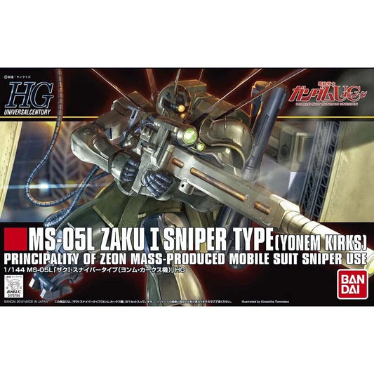 HGUC 1/144 Zaku I sniper type (Kax exclusive machine)