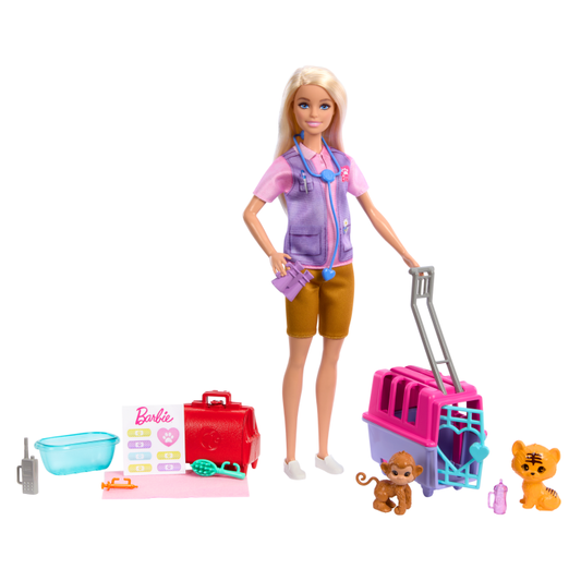 HRG50 Barbie Animal Rescue & Recovery Playset