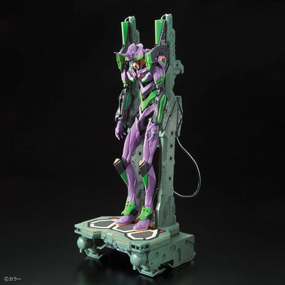 RG 泛用人型決戰兵器人造人 EVA 初號機 DX 連發射台套裝