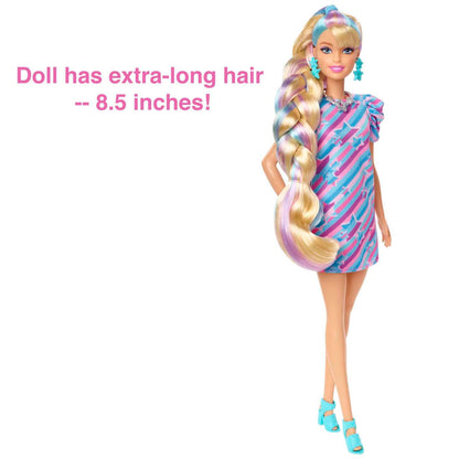 HCM88 Barbie Totally Hair Star-Themed Doll