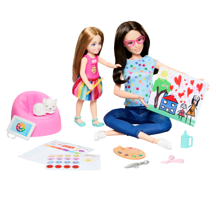 HRG48 Barbie Art Therapy Playset