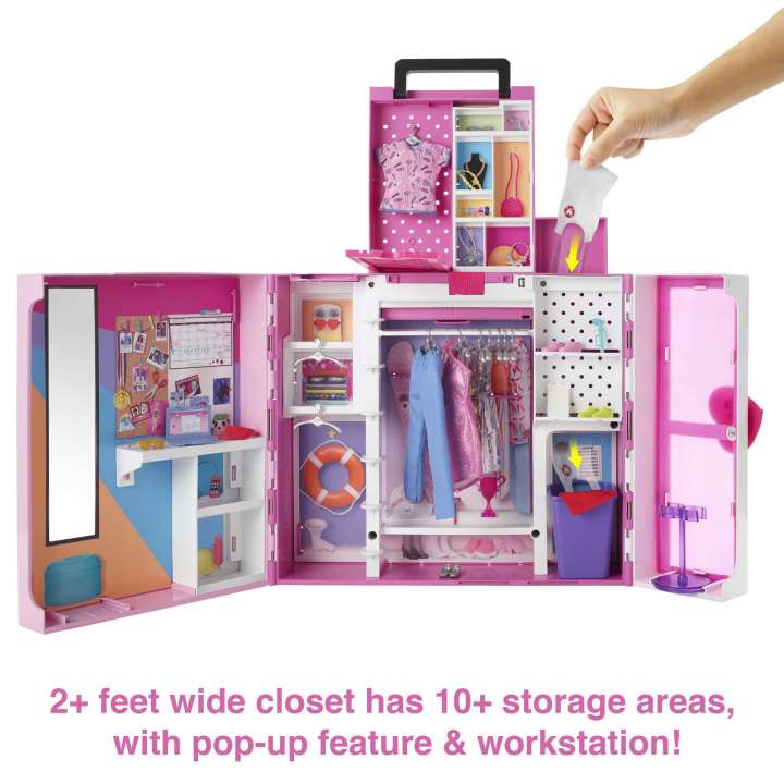 HGX57 Barbie Dream Closet Doll And Playset