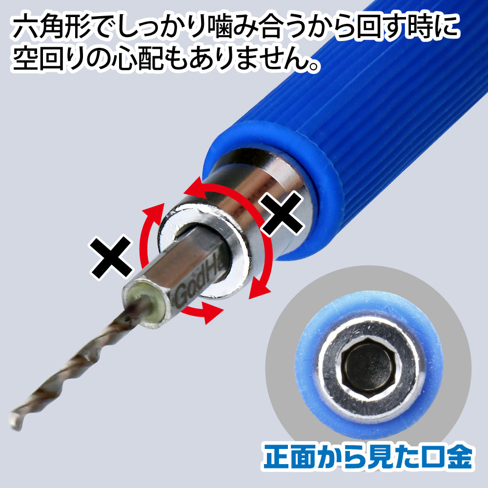 Godhand GH-DBQ-8D 快速鑽頭8件套D (2.1mm、2.2mm、2.3mm、2.4mm、2.6mm、2.7mm、2.8mm、2.9mm)